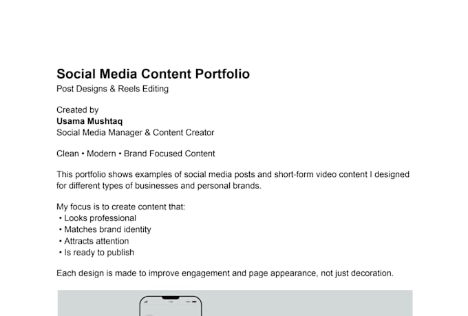 be your social media manager and content creator